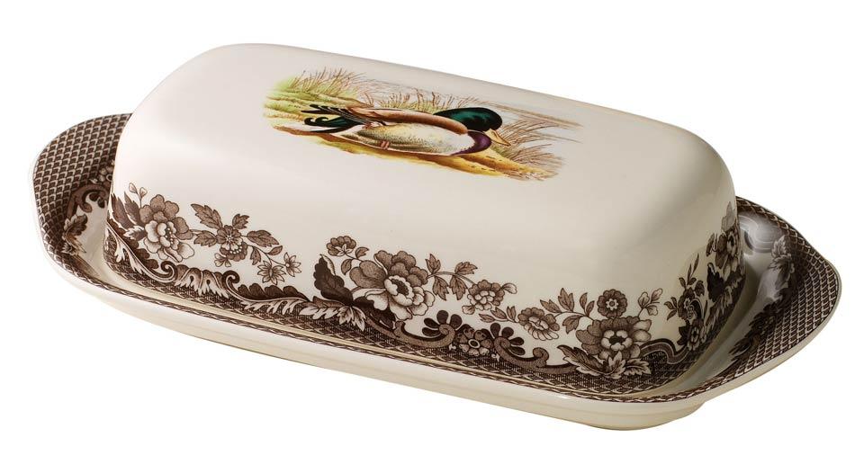 Mallard Covered Butter Dish