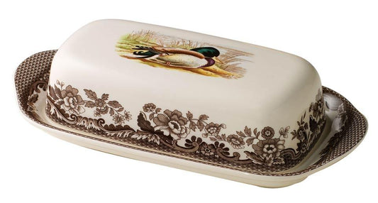 Mallard Covered Butter Dish