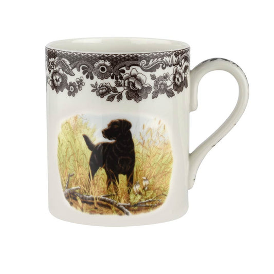 16 oz Mug Black Labrador