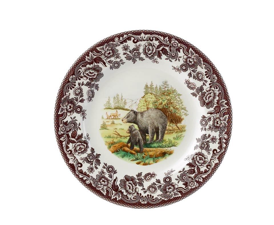 Black Bear Dinner Plate