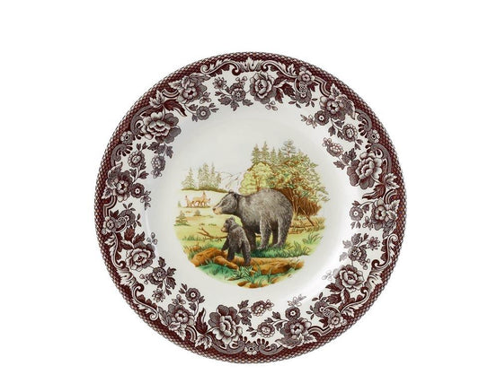 Black Bear Dinner Plate