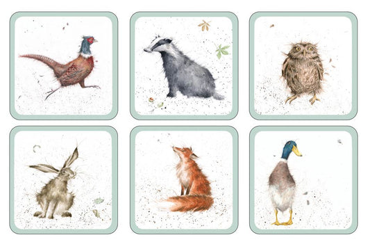 Coasters 4.25 Inch Square - Set of 6