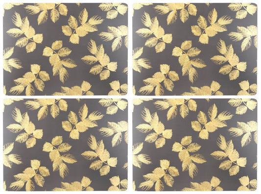 Large Placemats - Set of 4 Dark Grey