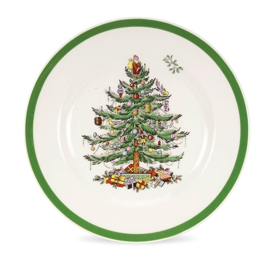 Christmas Tree SALAD PLATE 8"