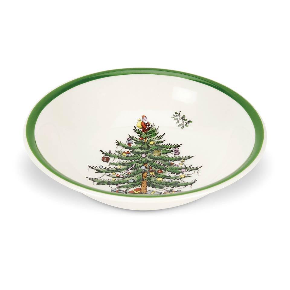 Christmas Tree CEREAL/OATMEAL BOWL 5.5"