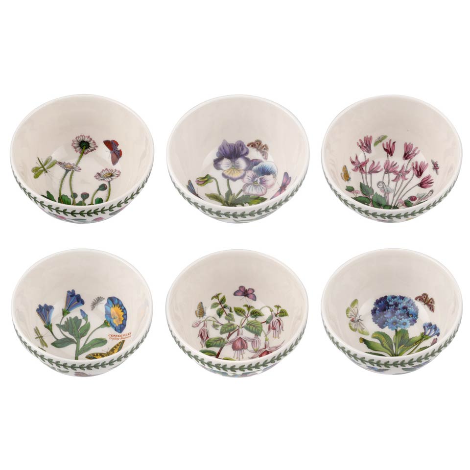 SET OF 6 ASSORTED STACKING BOWL 5.5"