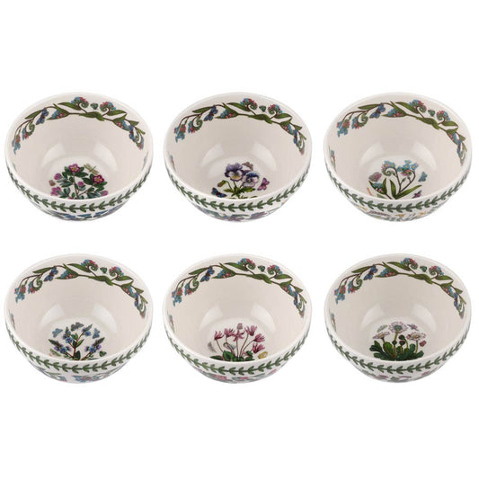 SET OF 6 ASSORTED STACKING BOWL 7"