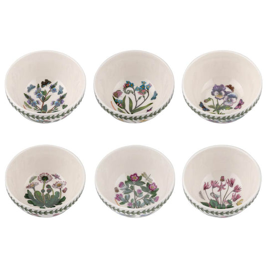 SET OF 6 ASSORTED STACKING BOWL 5"