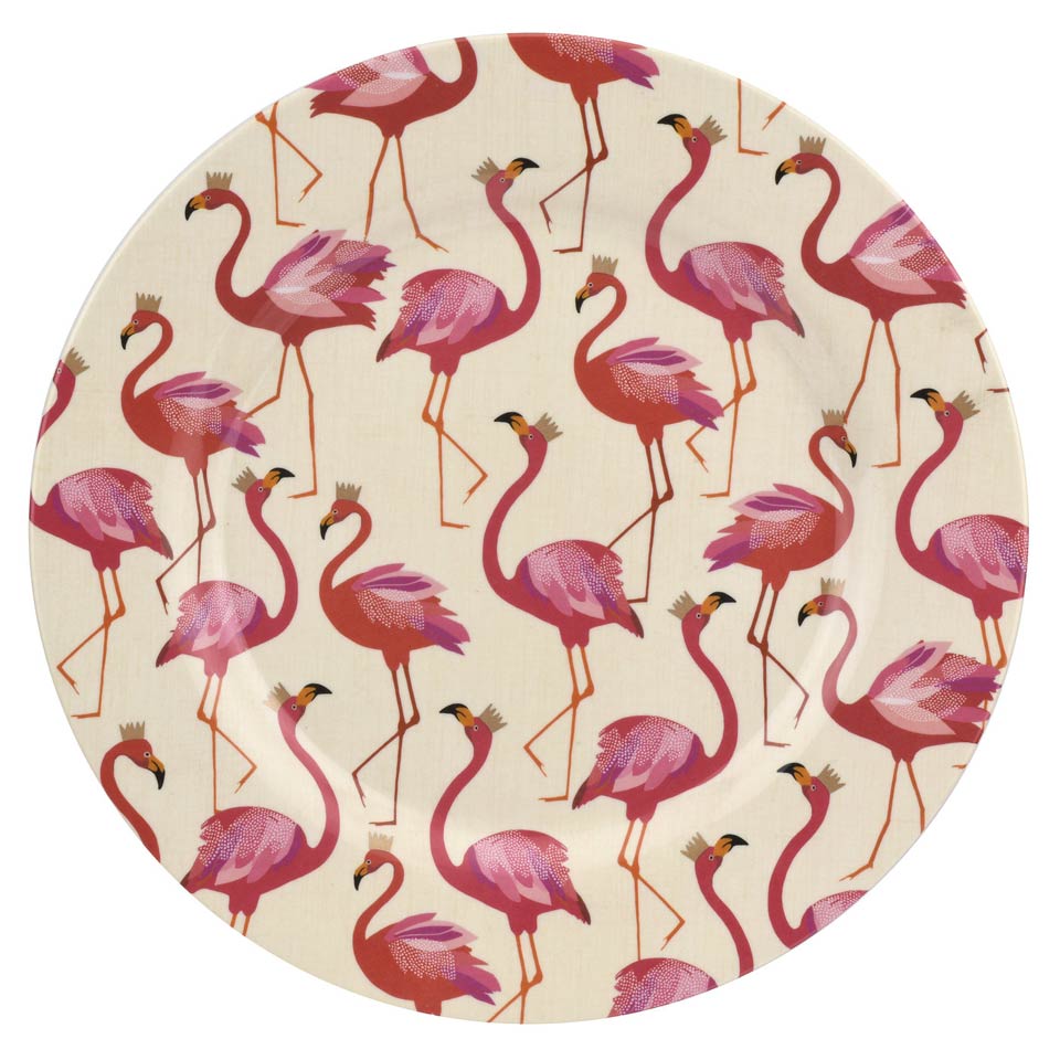 11 Inch Melamine Dinner Plates - Set of 4