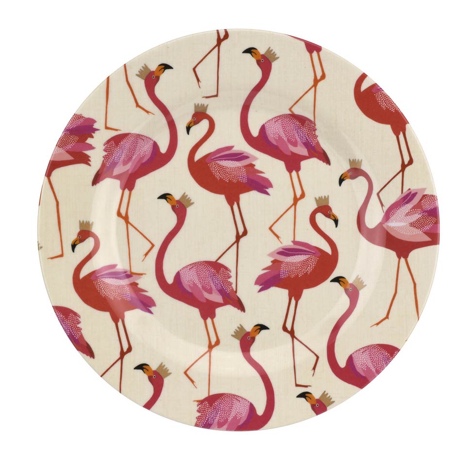 8 Inch Melamine Salad Plates - Set of 4