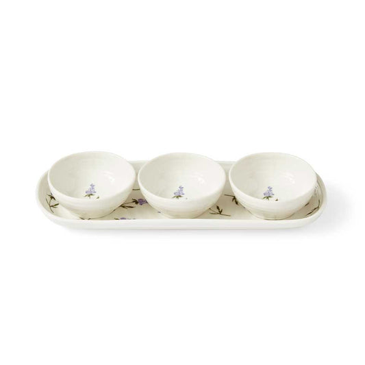 3 Bowl & Tray Set