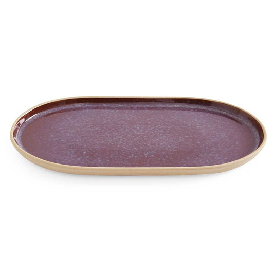 Lg Oval Pltr Amethyst