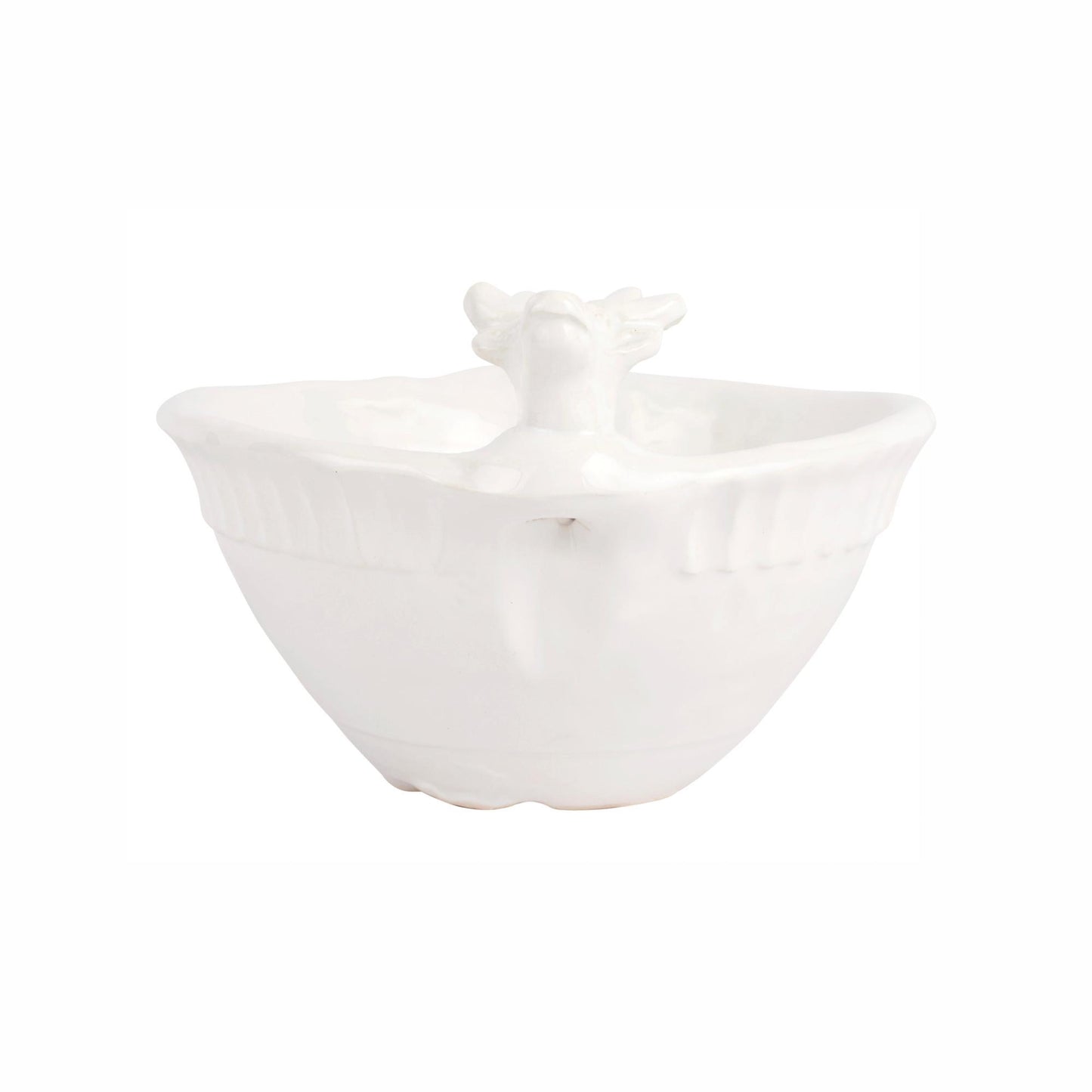 Figural Deer Deep Bowl