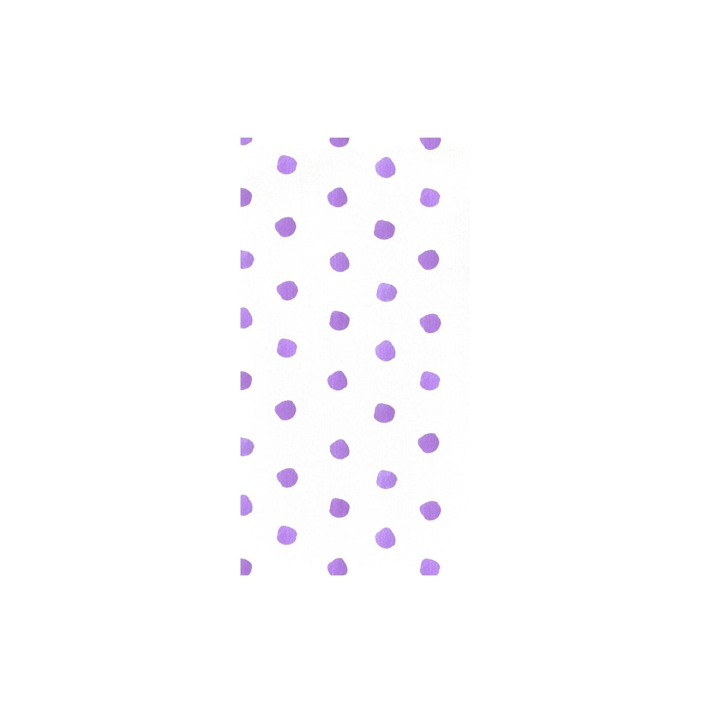 Dot Purple Guest Towels (Pack of 20)