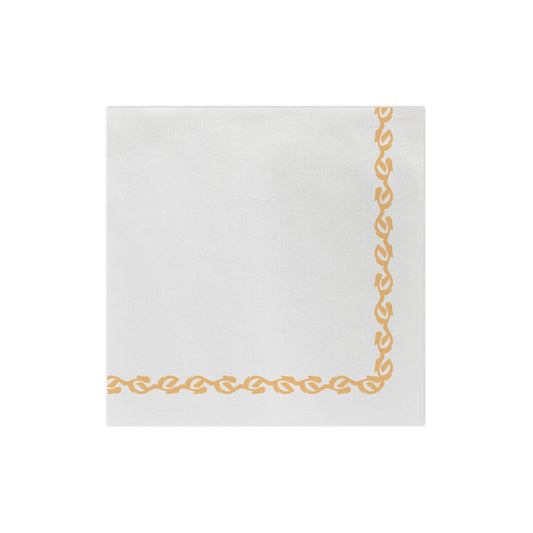 Florentine Yellow Dinner Napkins (Pack of 20)