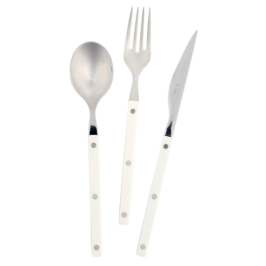Pastello White Three-Piece Place Setting