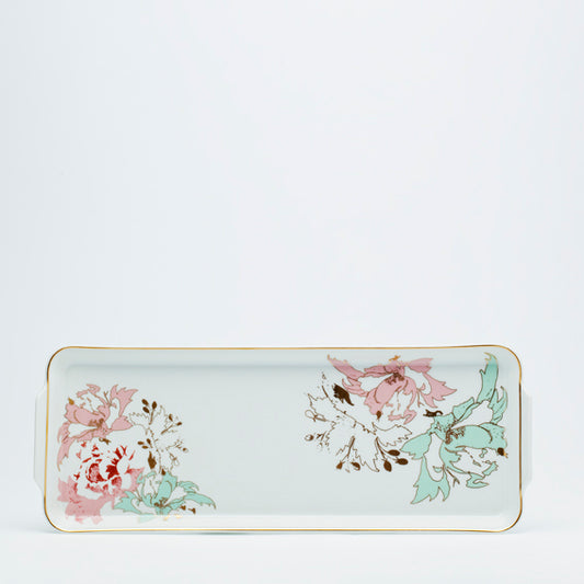 Rectangular cake platter
