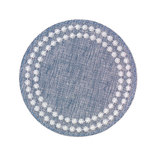 Bluebell/White Set of 4