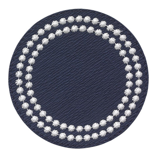 Navy/White Set of 4