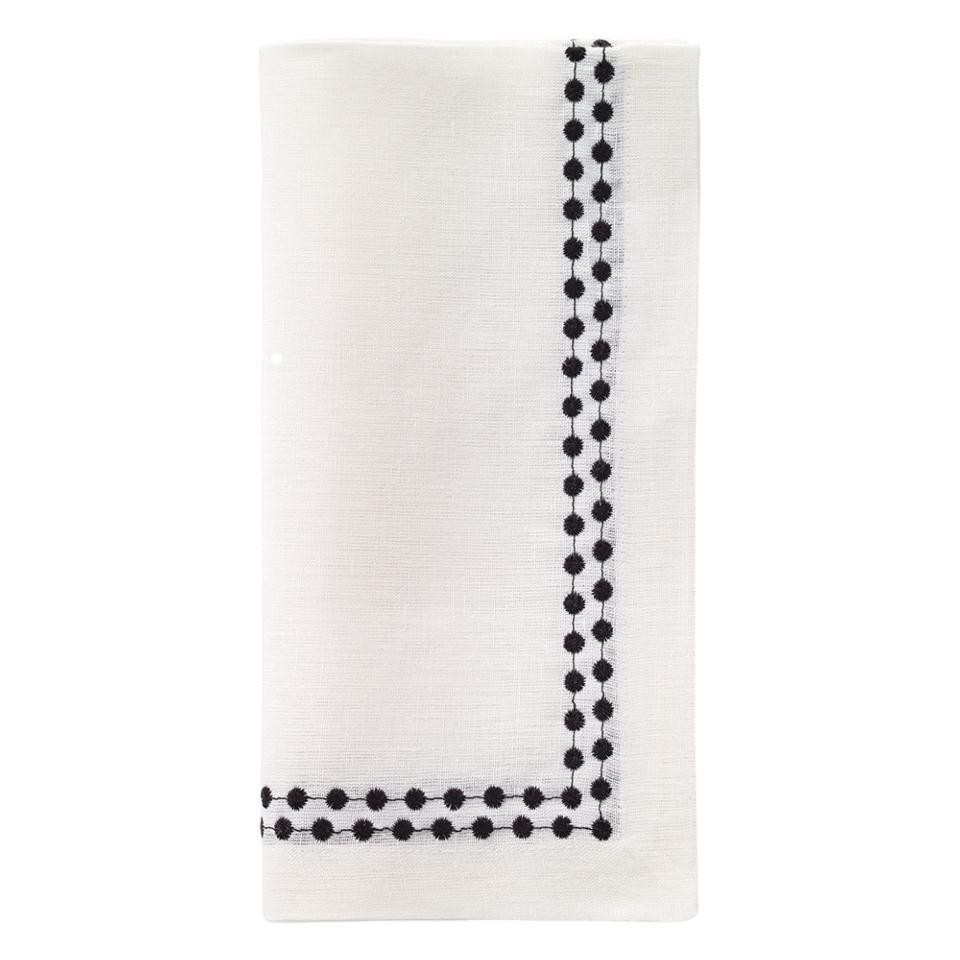 Black 21" Napkins p/4