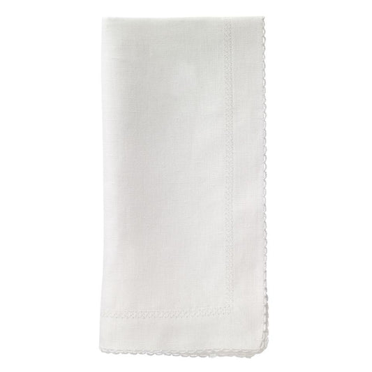 Off-White/White 22" Napkin - Pack of 4