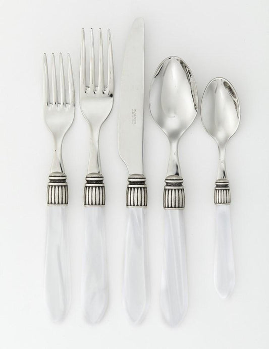 Porto - White 5pc Place Setting