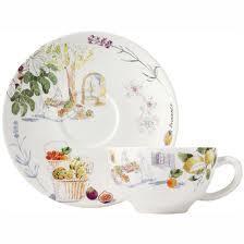 Breakfast Cups and Saucers, Set of 2