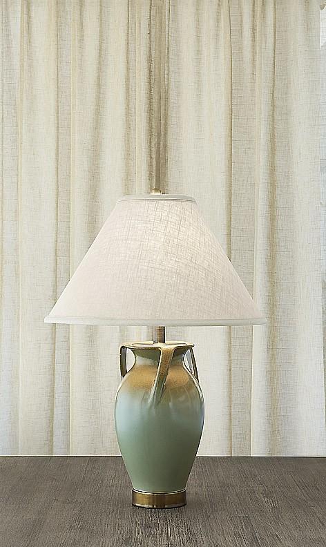Ewer Lamp Gold & Verdigris