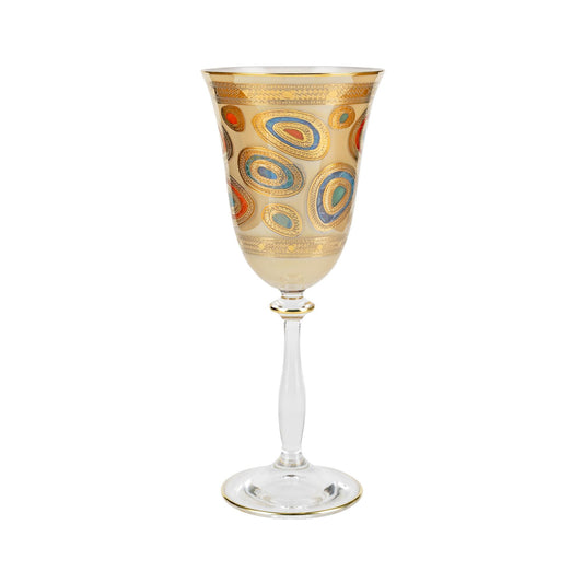 Cream Wine Glass