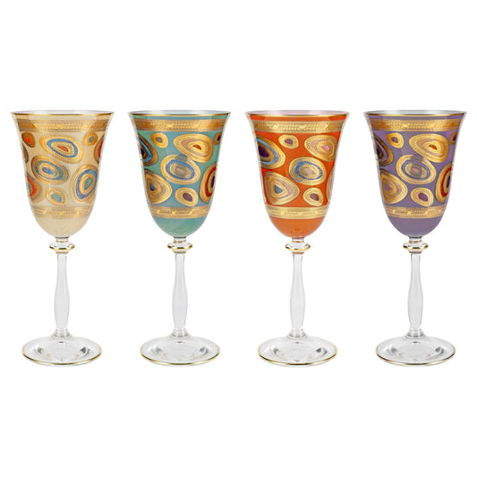 Assorted Wine Glasses - Set of 4