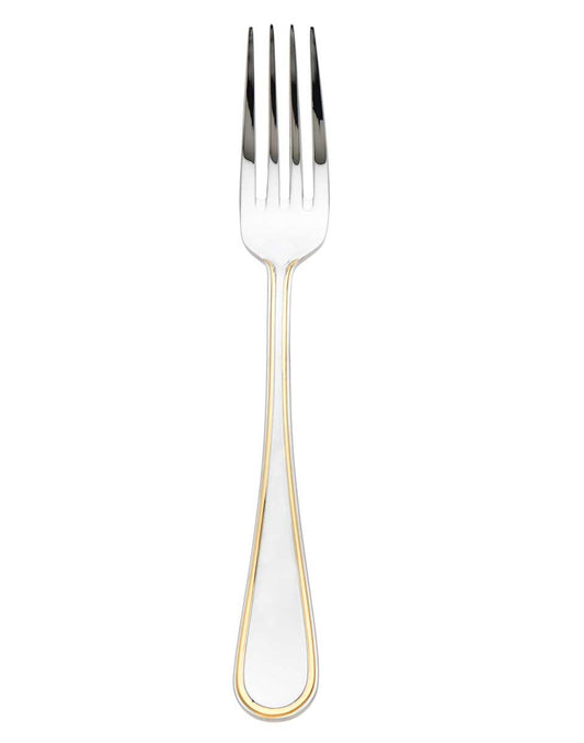 Gold Serving Fork