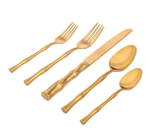 Gold 20 Piece Set (four 5 piece place settings)