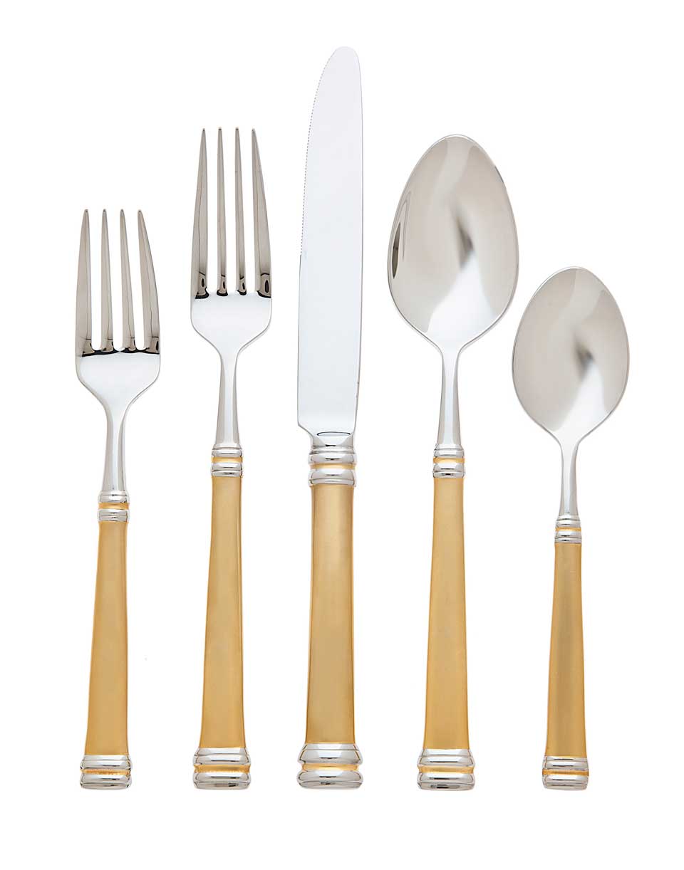 Royal Gold 5 Piece Place Setting