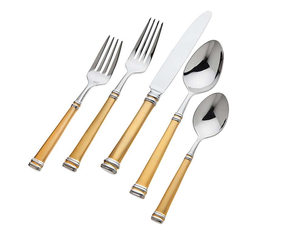 Royal Gold 20 Piece Set (four 5 piece place settings)