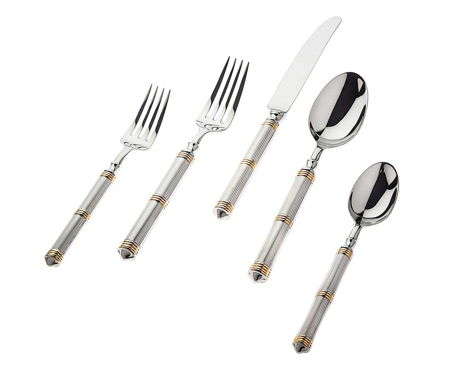 Gold 20 Piece Set (four 5 piece place settings)