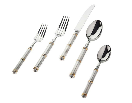 Gold 20 Piece Set (four 5 piece place settings)