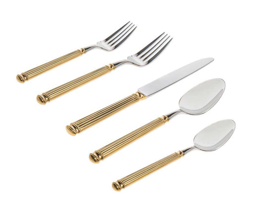Gold 20 Piece Set (four 5 piece place settings)