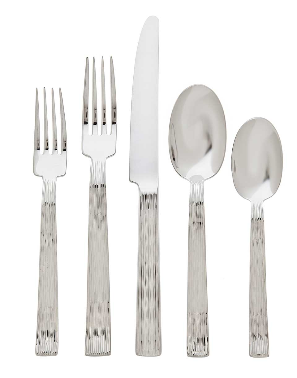 45 Piece Flatware Set