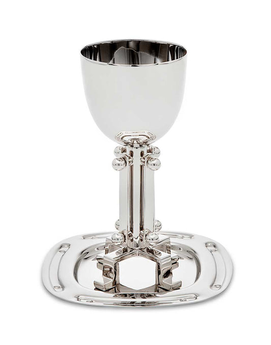 Nickel Suspension Wine Cup/Saucer