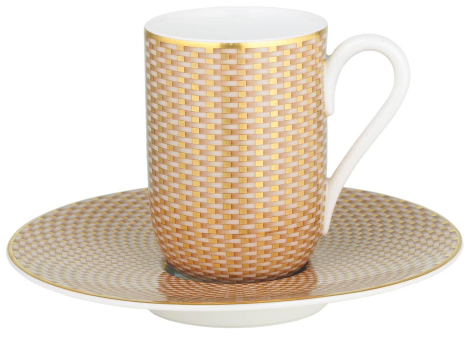 Expresso cup and saucer motive n°1 set GBX