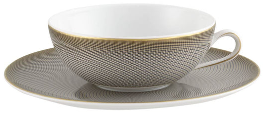 Tea cup extra and saucer motive n°3 set GBX