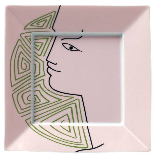 Square Trinket Tray Pink 6.69 in (old code: 0660-33-600817)