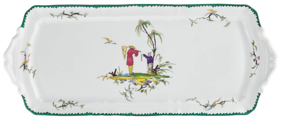 Long Cake Plate 15.9 x 6.7 in
