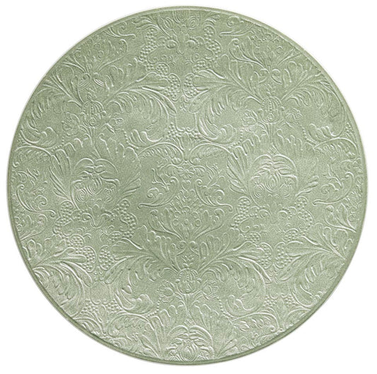 Celadon - Buffet Plate Coupe Completely Engraved 12.6 in
