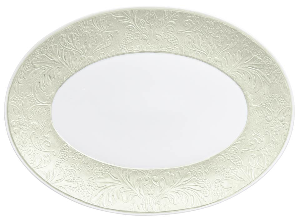 Shell - Oval Platter 14.2 x 10.2 in