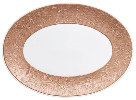 Copper - Oval Platter 14.2 x 10.2 in