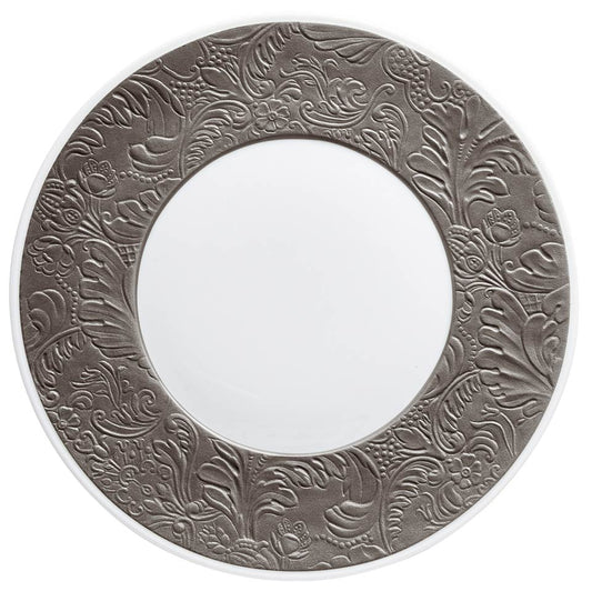 Dark Grey - Salad/Dessert Plate Coupe 9.4 in