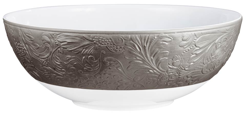 Dark Grey - Vegetable Bowl Open 10.4 in 67.6 oz