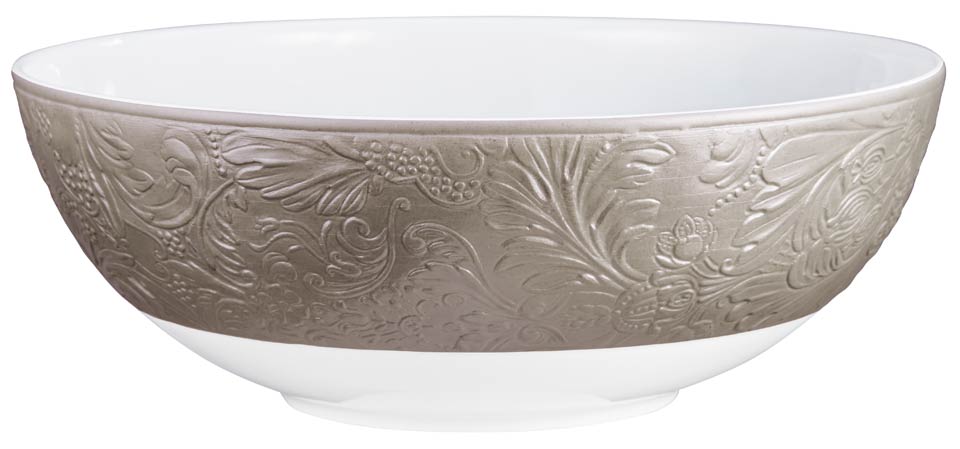 Warm Grey - Vegetable Bowl Open 10.4 in 67.6 oz