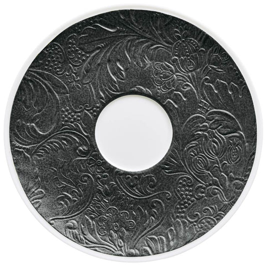 Black Matte - Tea Saucer Extra 6.9 in